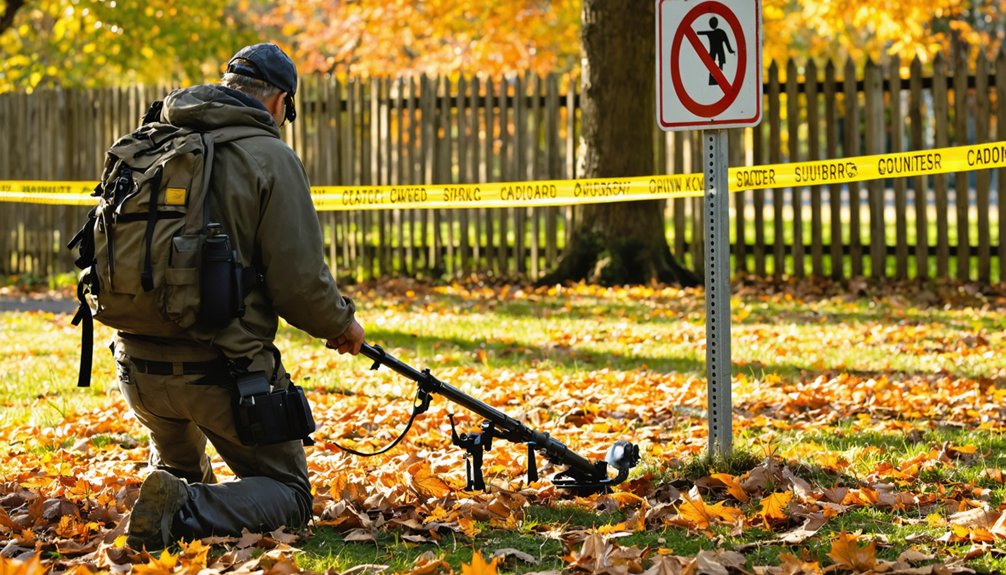 varied metal detecting opportunities and restrictions