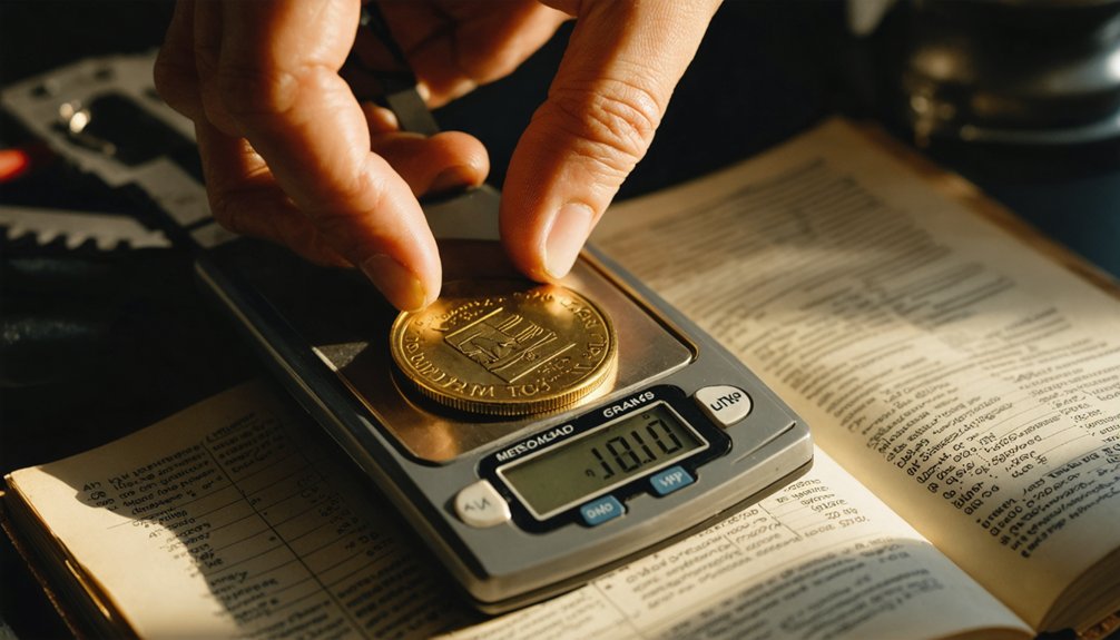 verify coin physical properties