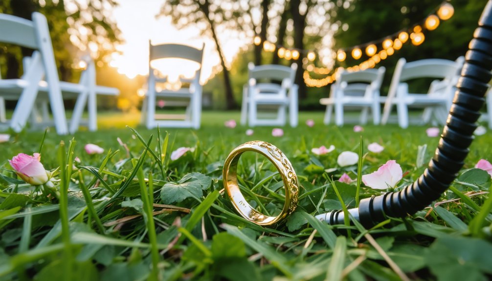 weddings rings metal detecting
