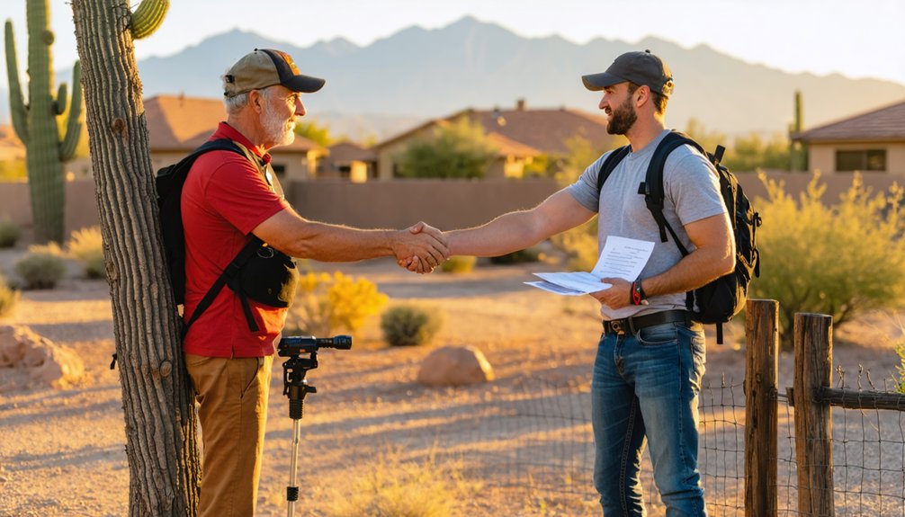 written landowner permission required