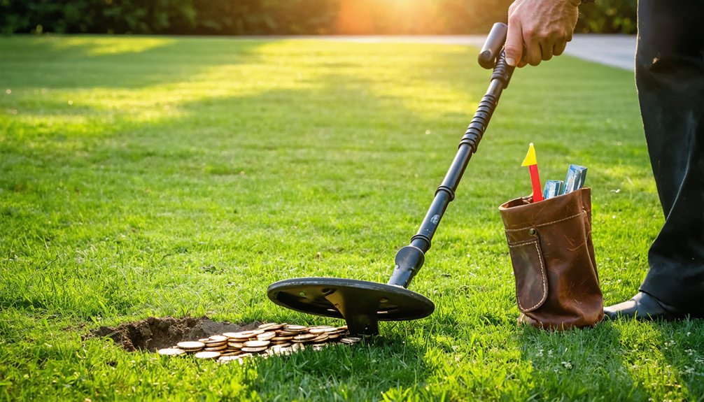 yard metal detecting tips