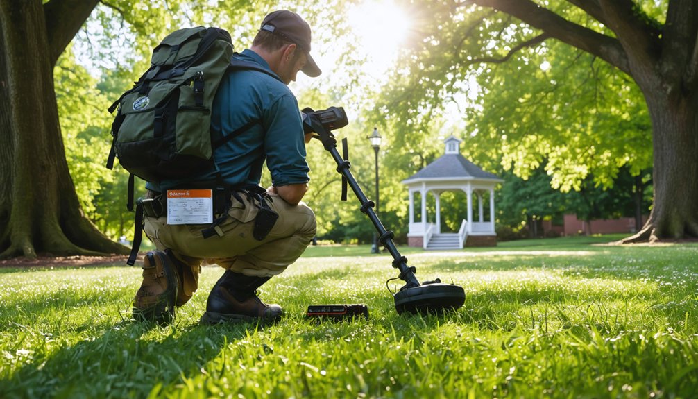 zionsville metal detecting regulations