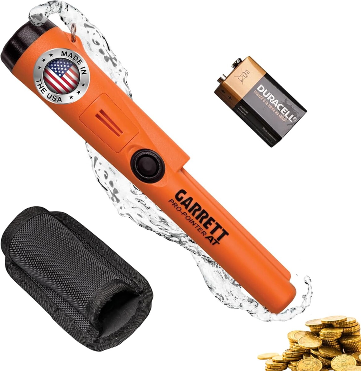 Garrett Pro-Pointer AT orange waterproof pinpointer