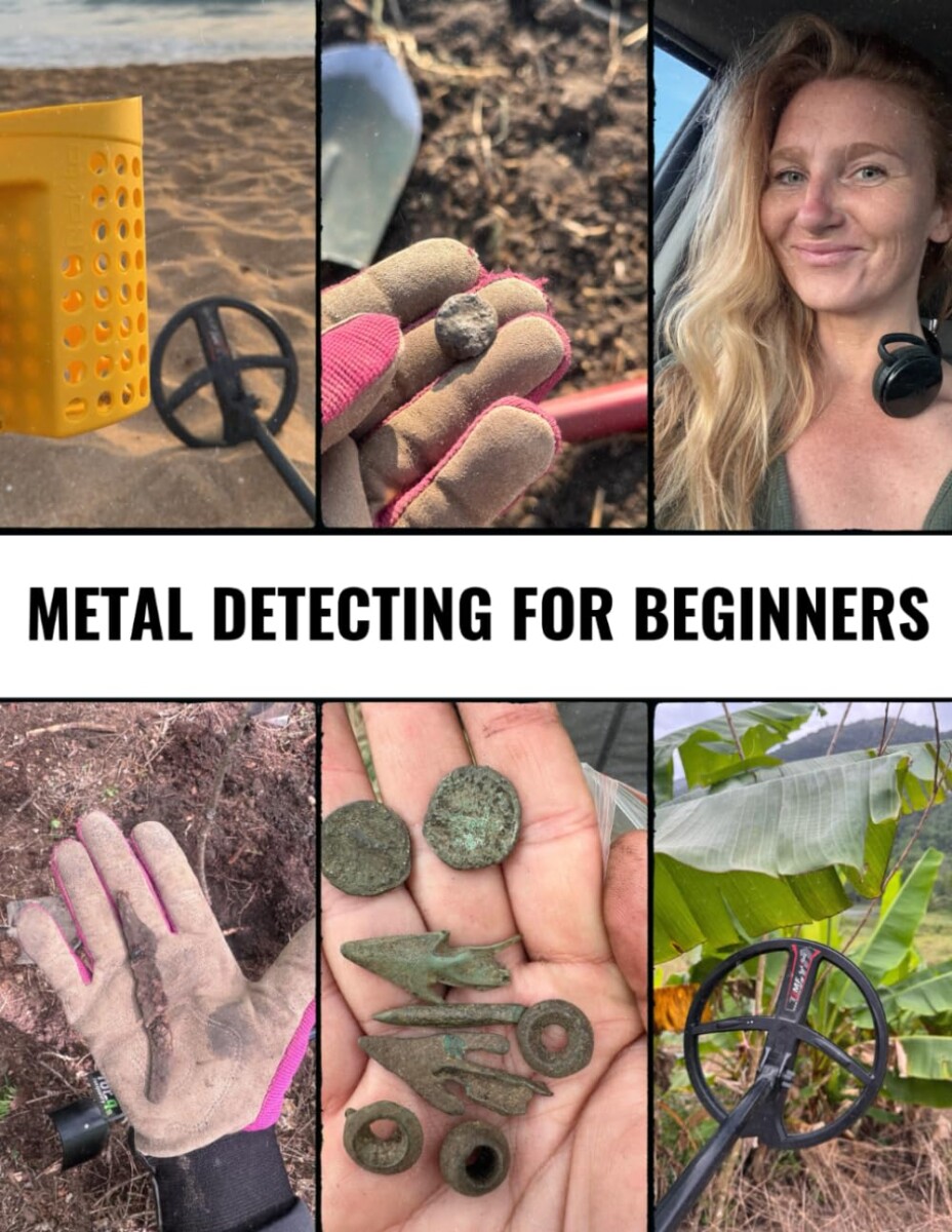 Metal Detecting Ultimate Guide for Beginners book cover