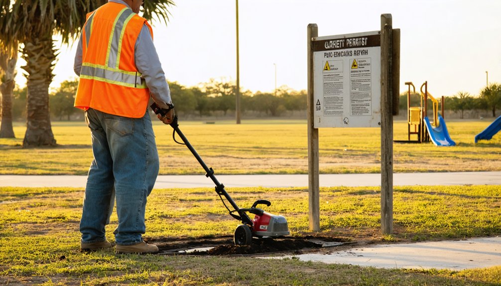 accessible city park metal detecting opportunities