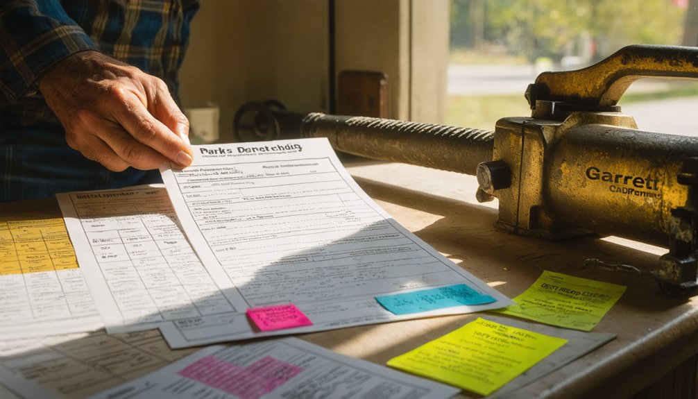 annual metal detector registration