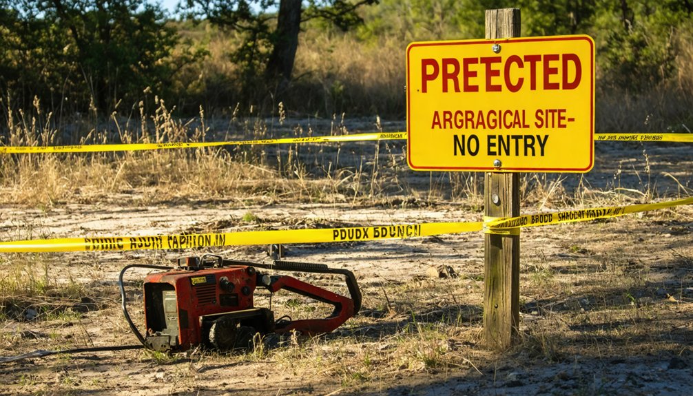 archaeological site protection