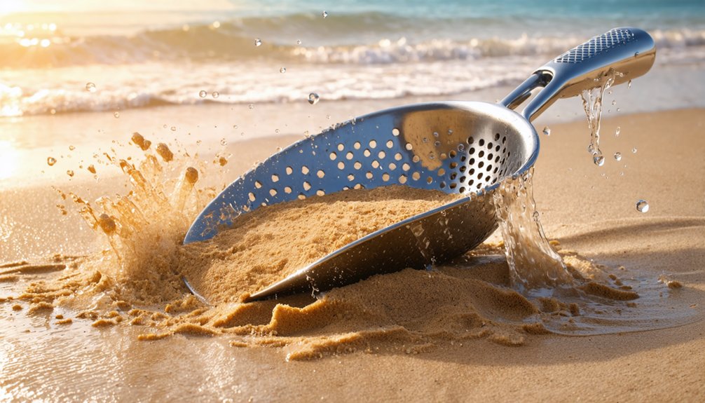 balanced sand sifting tool design