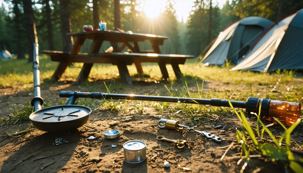 campground artifact density hotspots