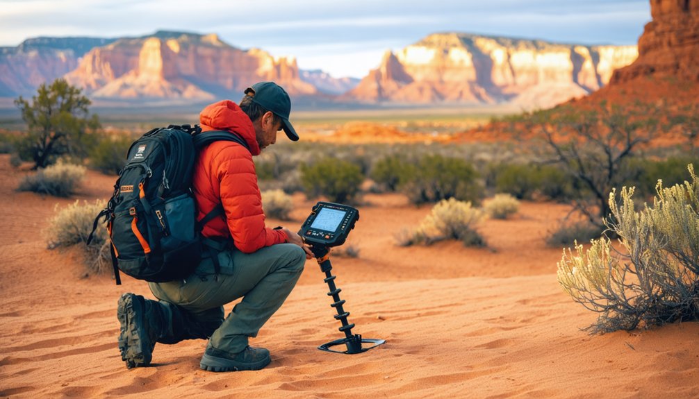 casual metal detecting on blm lands