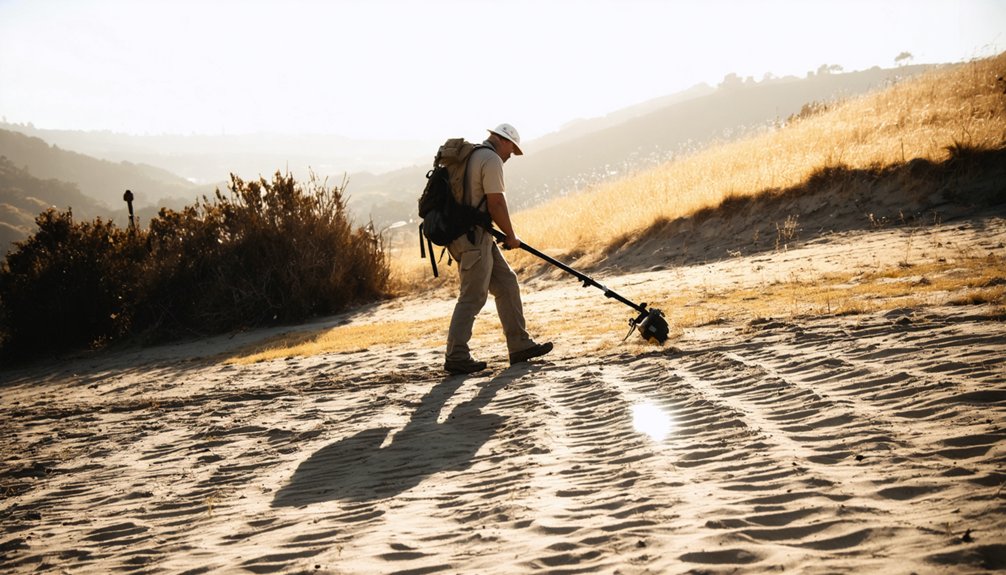 coastal county and historical metal detecting