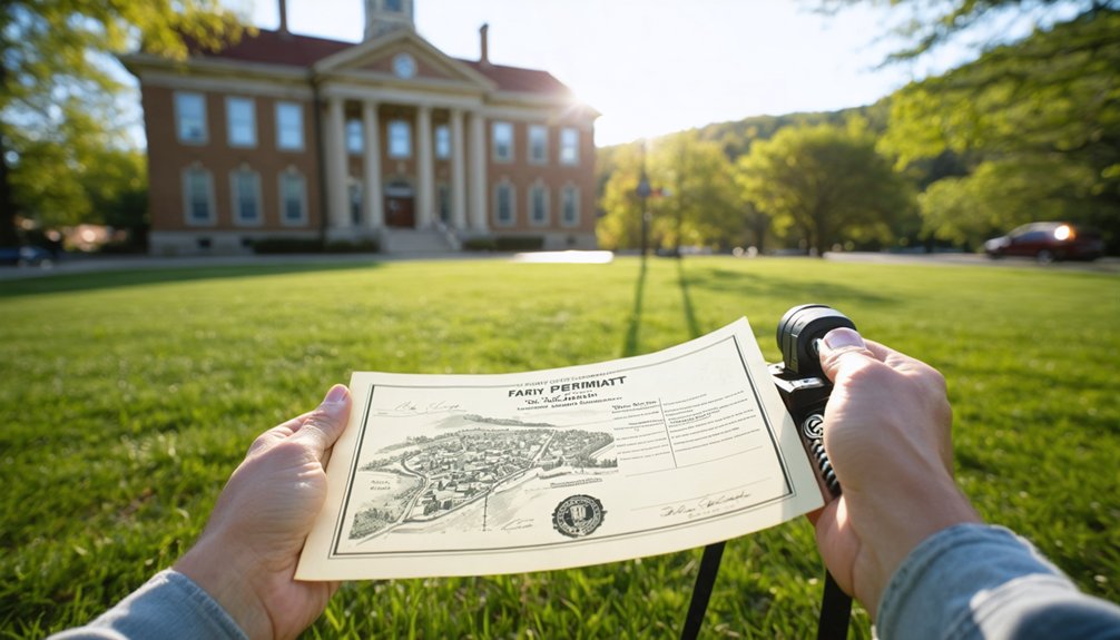 comply with property park regulations