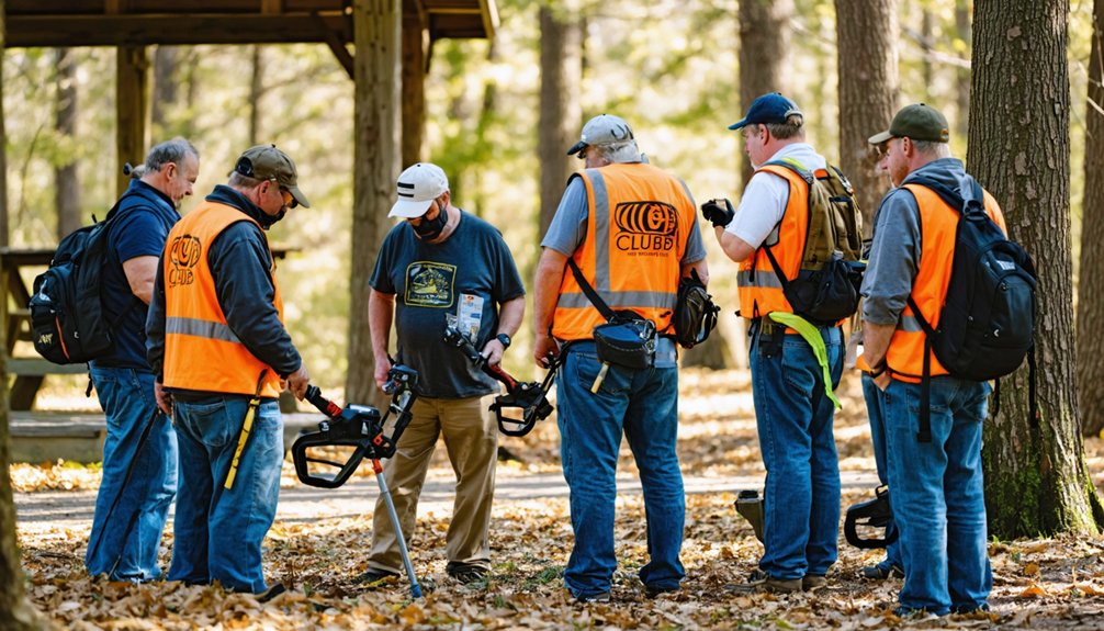 connecting with local metal detecting resources
