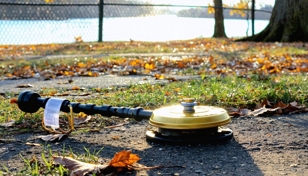 detecting metal in camden parks