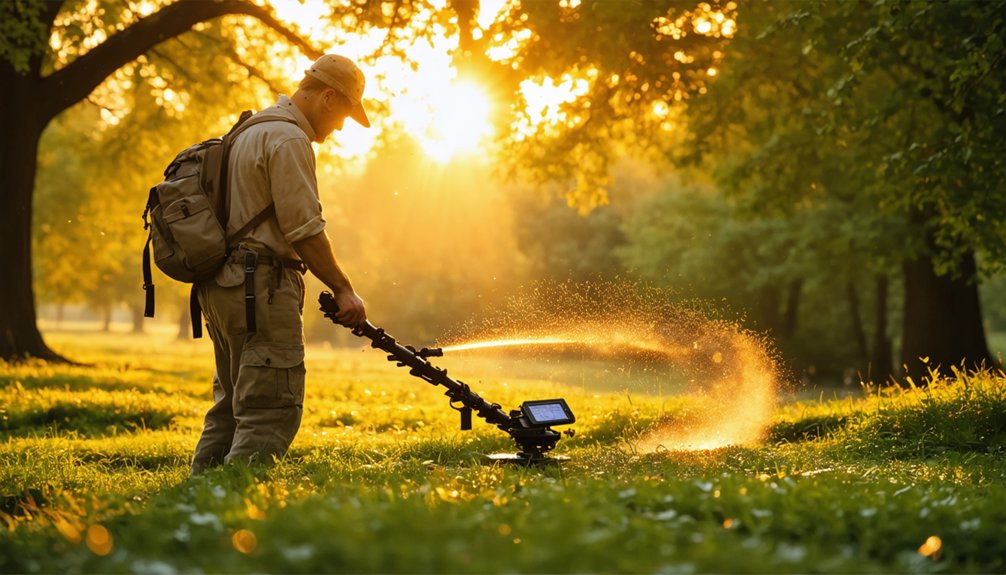 detecting metal in missouri s sugar creek