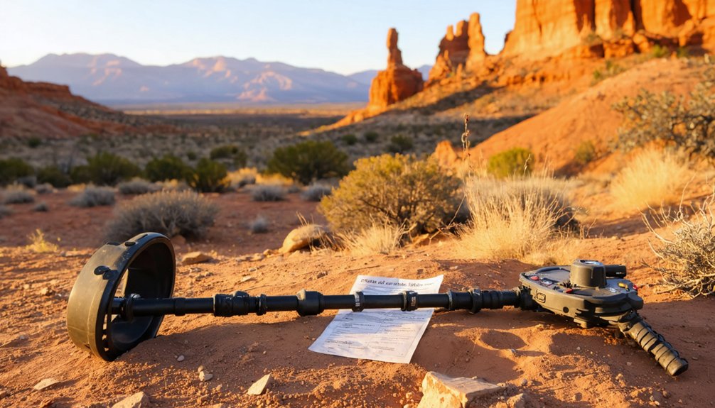 detecting permits parks and rules