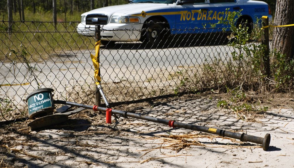 detecting without proper permit