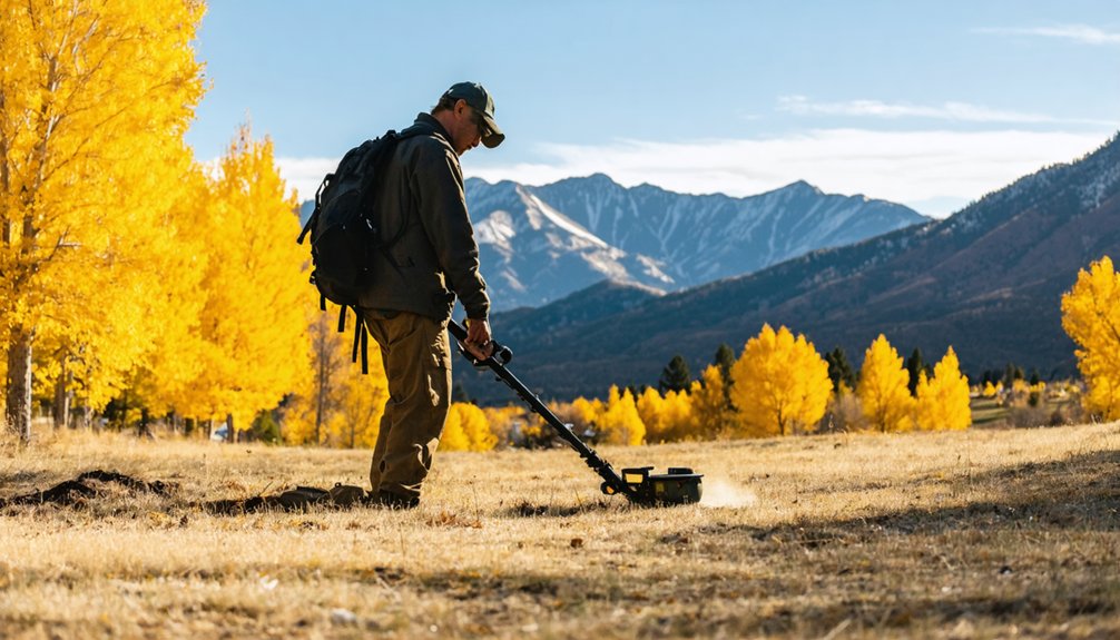 elevation driven temperature regulation for treasure hunting