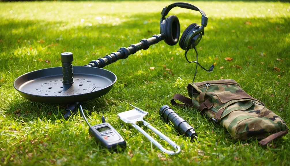 essential metal detecting equipment