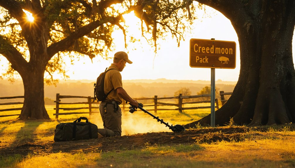 explore metal detecting regulations creedmoor texas