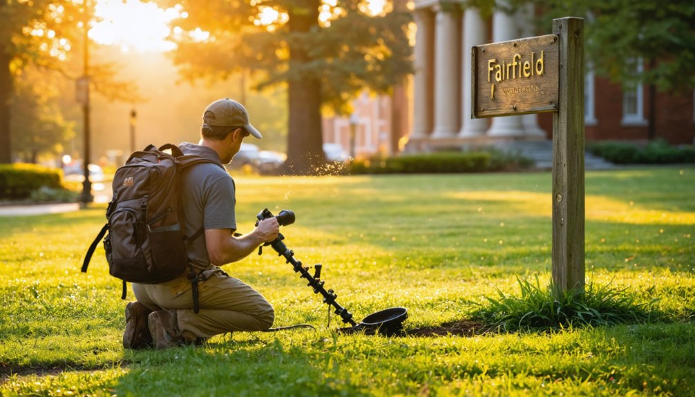 fairfield iowa metal detecting regulations