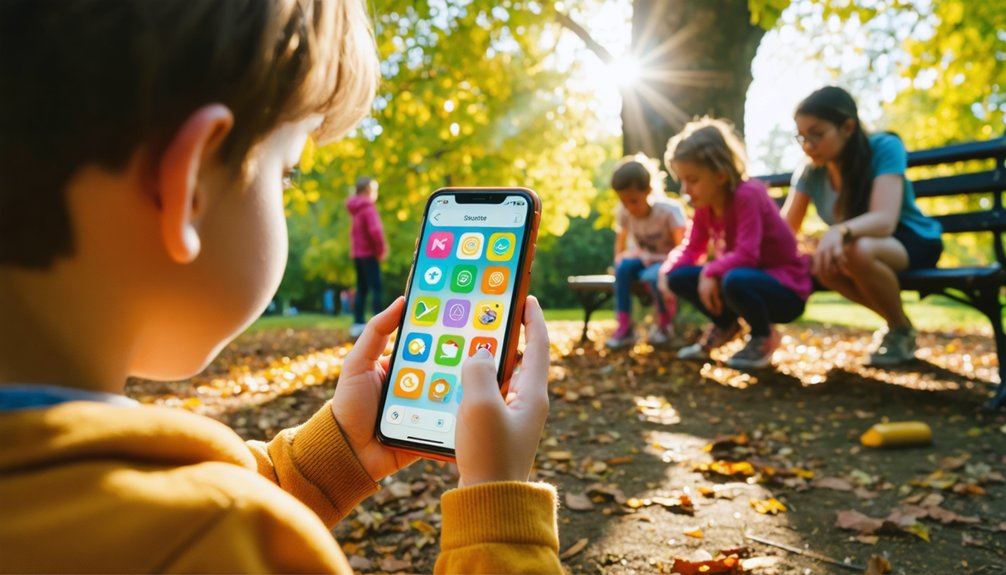 family outdoor adventure activity