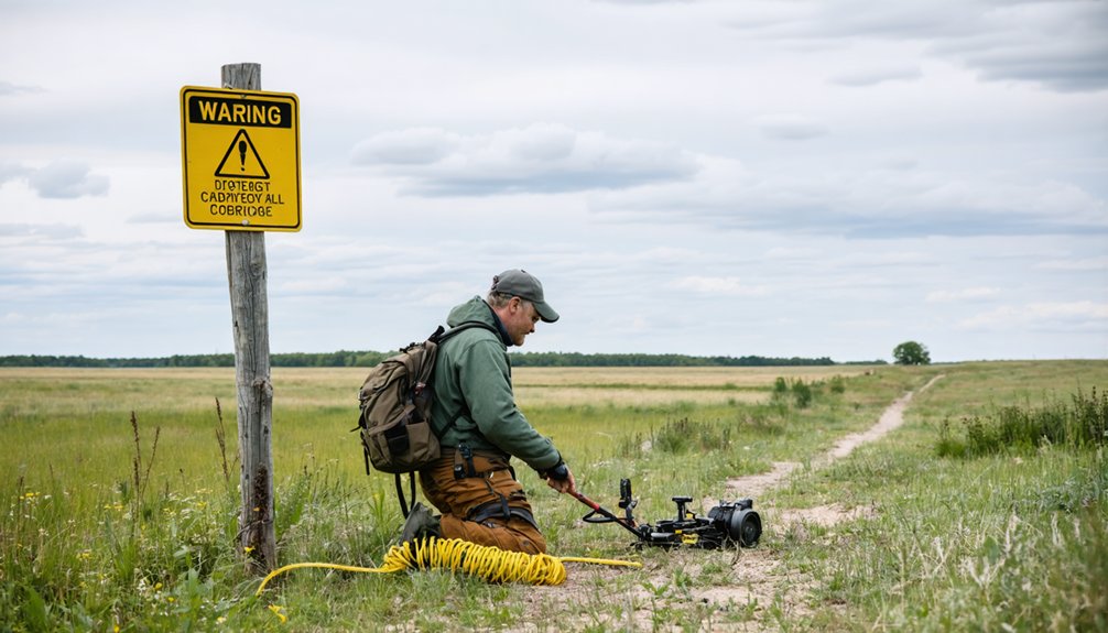 federally restricted archaeological site detection