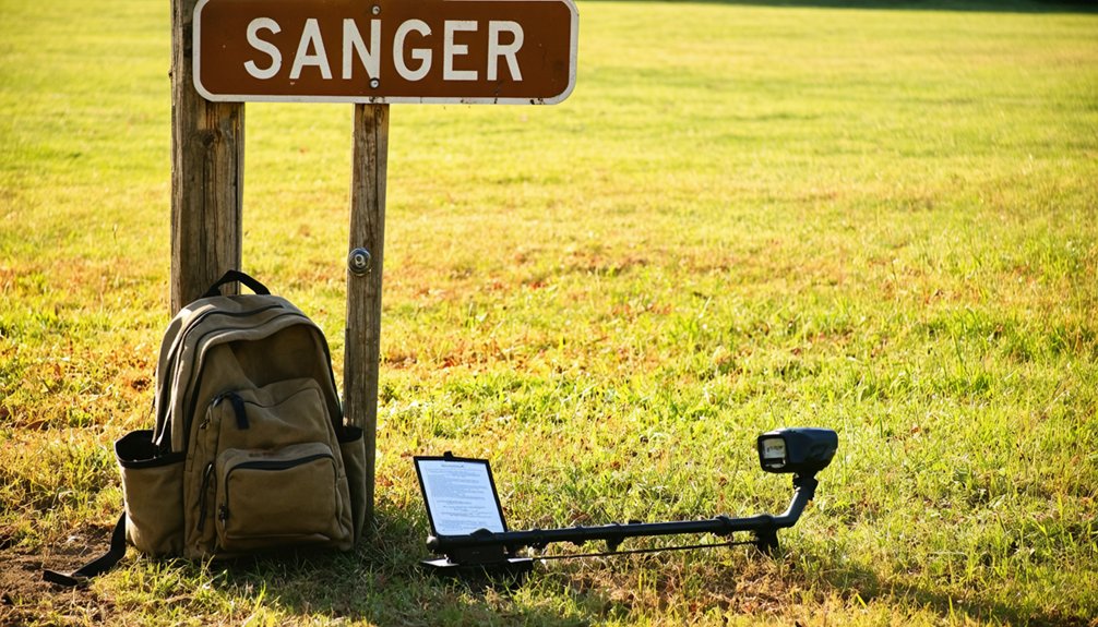 follow metal detecting rules