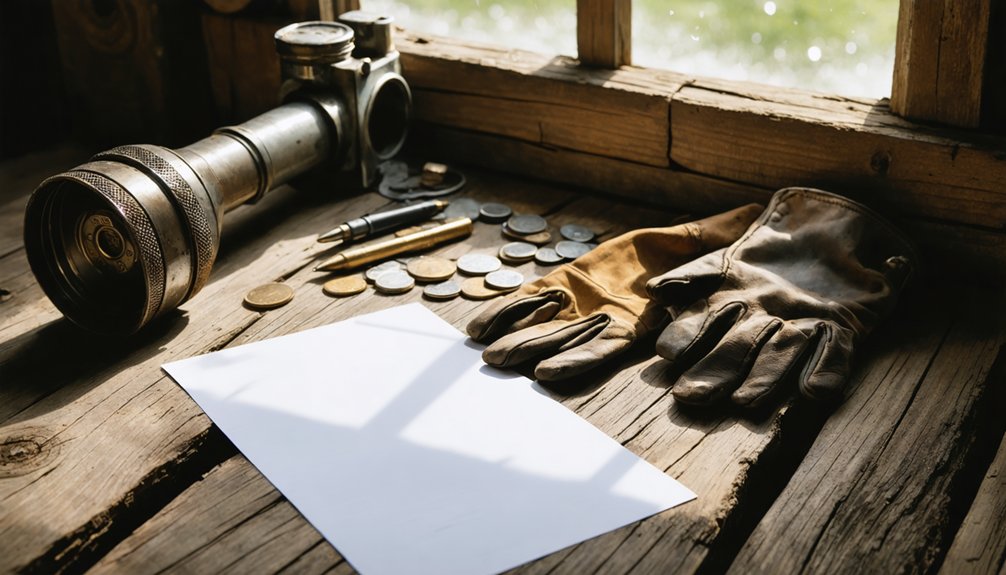 formal metal detecting authorization document