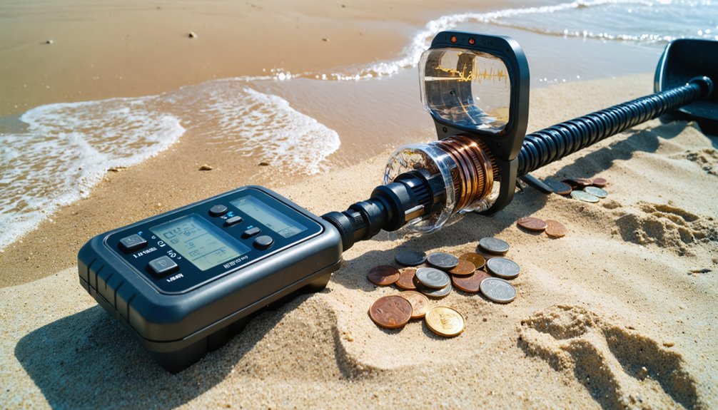 frequency choice impacts metal detector performance