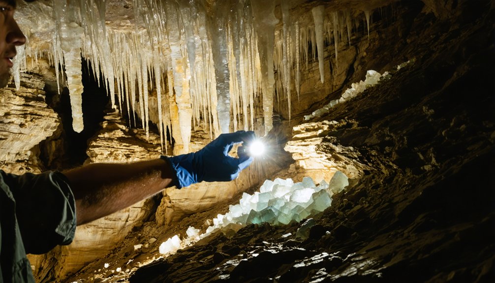 geological processes timescales limestone deposition speleothem development