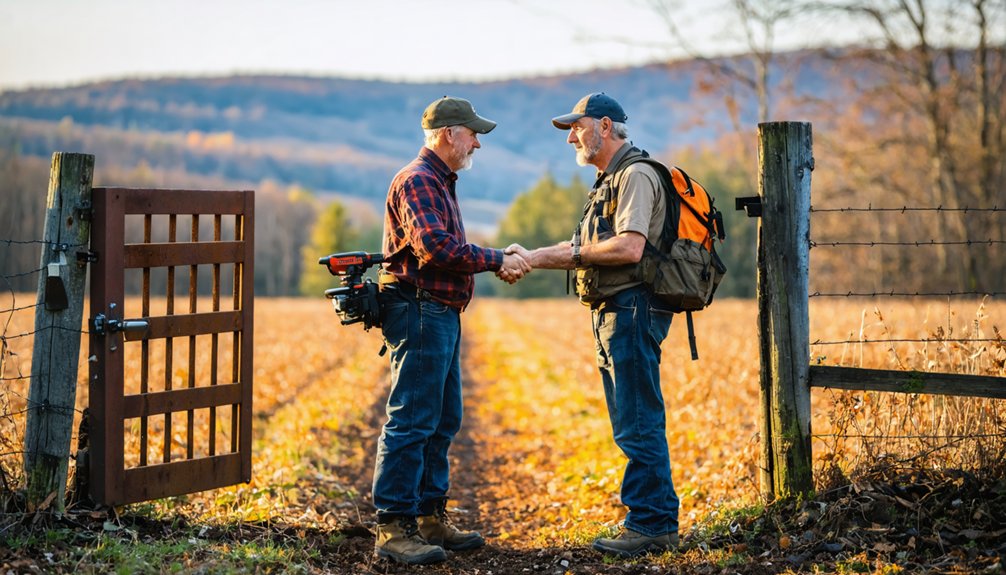 get landowner s written permission