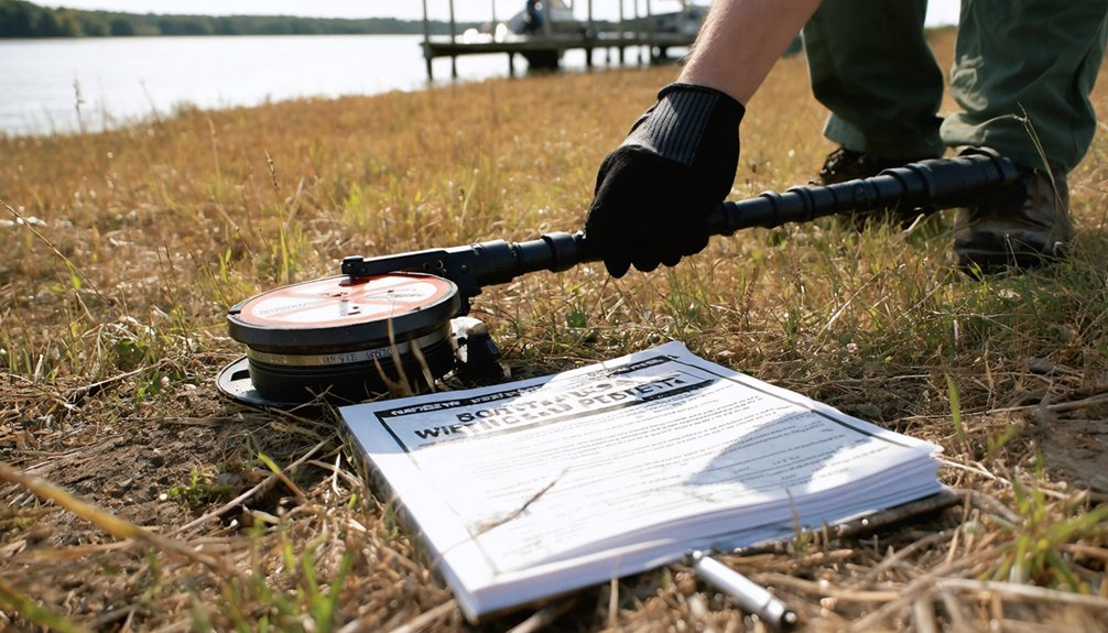 grave consequences for metal detecting violations