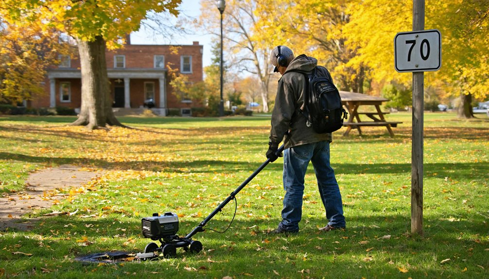 hamilton park detecting regulations