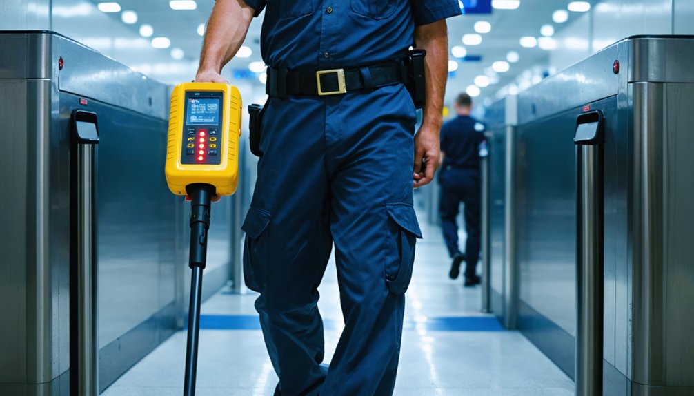 hazardous object detection in restricted areas