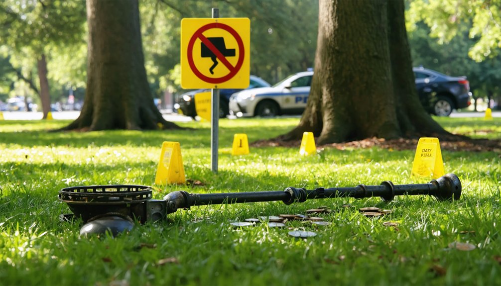 hefty legal consequences for unauthorized detecting