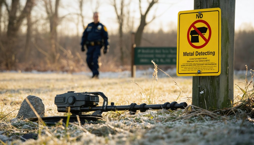hefty penalties for metal detecting violations