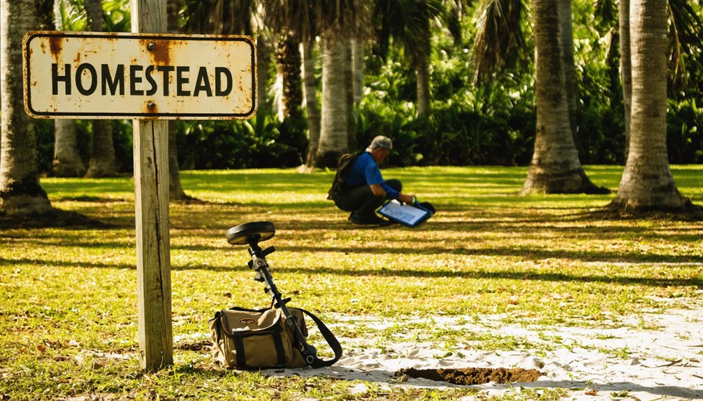 homestead metal detecting regulations