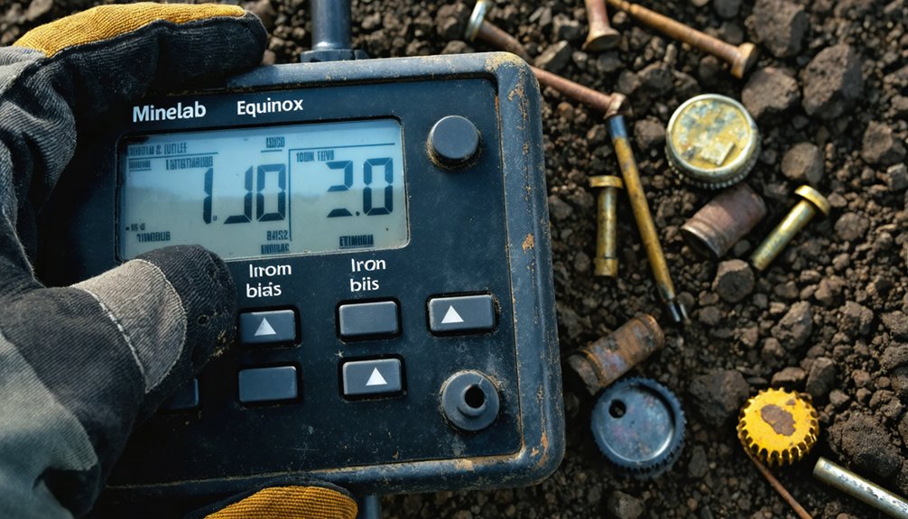 iron contaminated site hunting