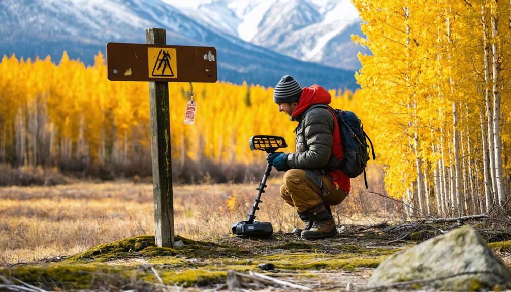 jurisdictional restrictions govern metal detecting