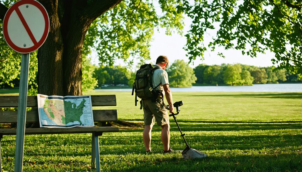 lake county metal detecting regulations