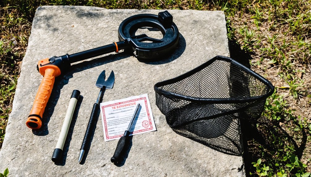 land based metal detecting rules