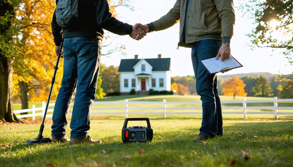 landowner consent documented authorization unrestricted opportunities