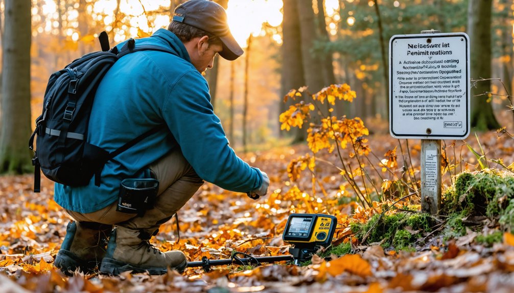 lawful compliant preservation oriented metal detecting