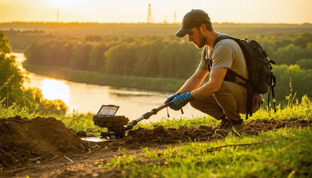 lawful documented metal detecting practices