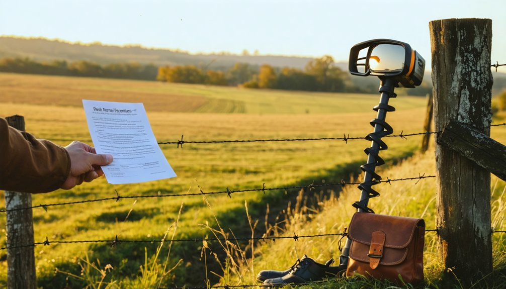 lawful documented transparent metal detecting