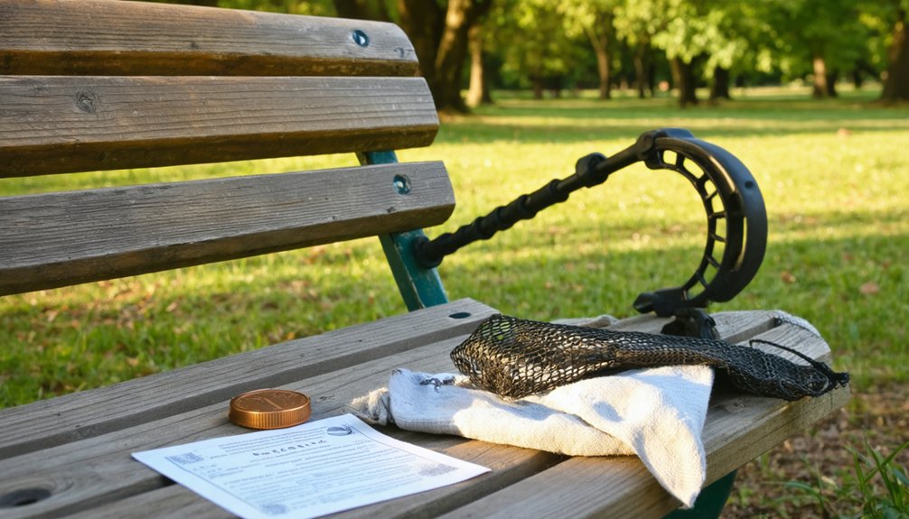 legal metal detecting locations