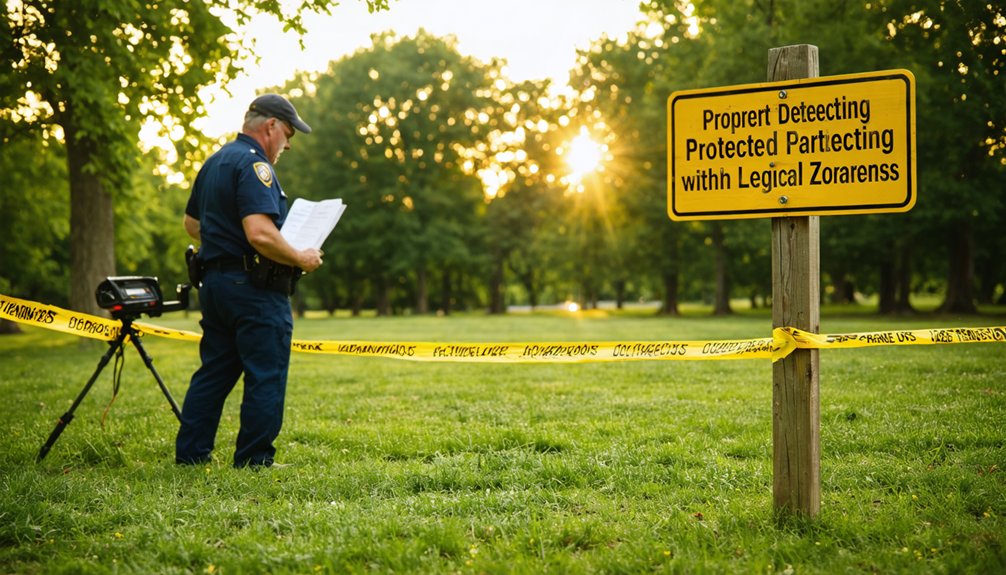 legal metal detecting restrictions