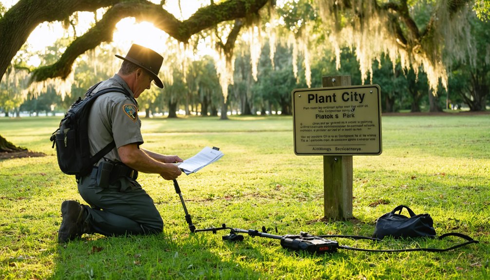 legally compliant ethical metal detecting practices