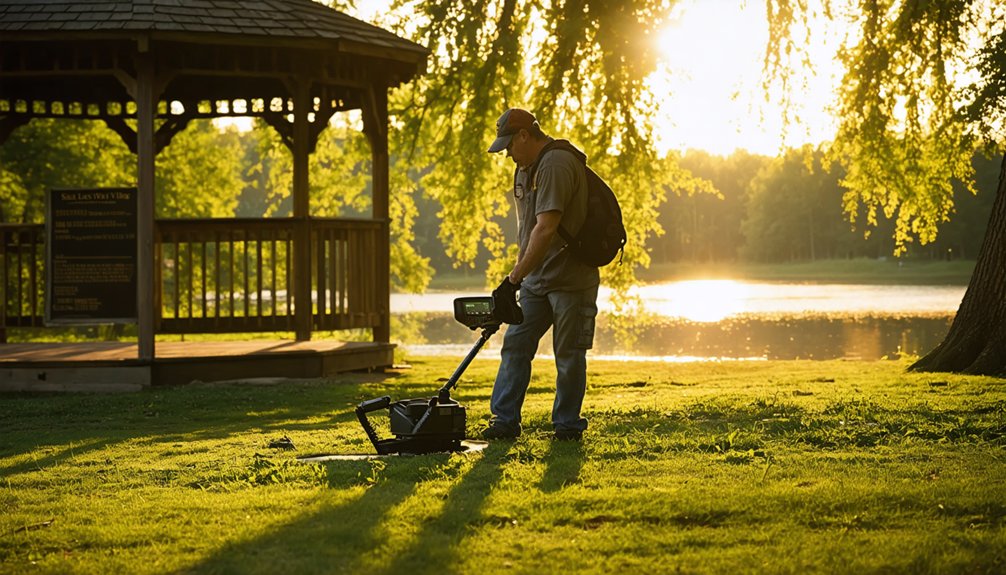 limited metal detecting opportunities